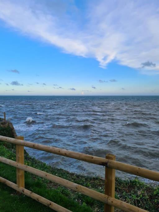 Spring Tide Cliff Top Glamping Pod With Direct Sea Views Birchington-on-Sea Ngoại thất bức ảnh