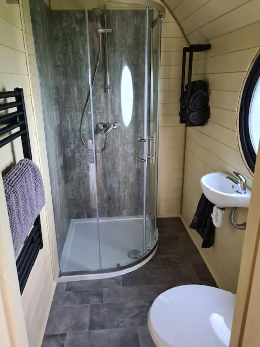 Spring Tide Cliff Top Glamping Pod With Direct Sea Views Birchington-on-Sea Ngoại thất bức ảnh