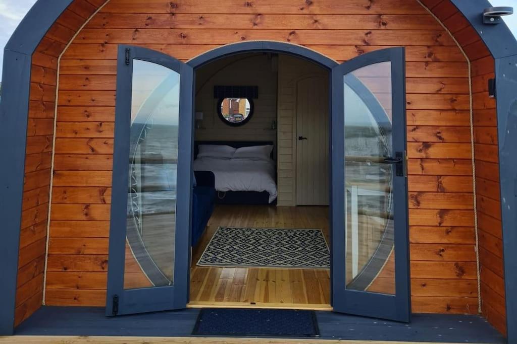 Spring Tide Cliff Top Glamping Pod With Direct Sea Views Birchington-on-Sea Ngoại thất bức ảnh