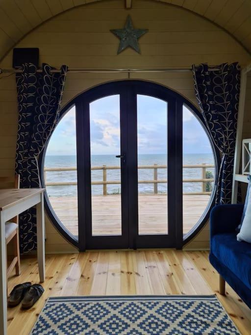 Spring Tide Cliff Top Glamping Pod With Direct Sea Views Birchington-on-Sea Ngoại thất bức ảnh
